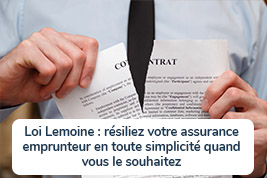 Loi Lemoine : résiliez votre assurance emprunteur en toute simplicité 