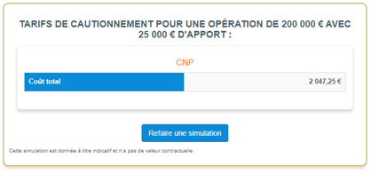 Exemple de calcul des quotités d’assurance de prêt