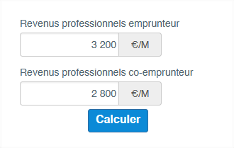 Exemple de calcul des quotités d’assurance de prêt