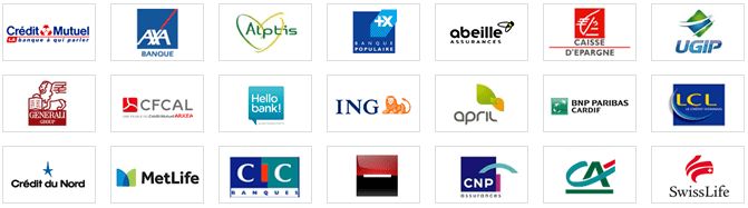 Nos partenaires banques et assurances Nos partenaires banques et assurances
