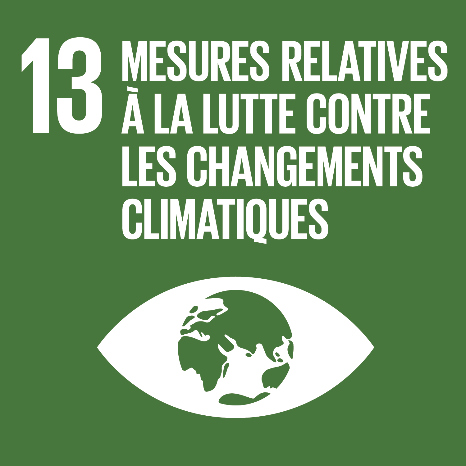 13 mesures relatives à la lutte contre les changements climatiques